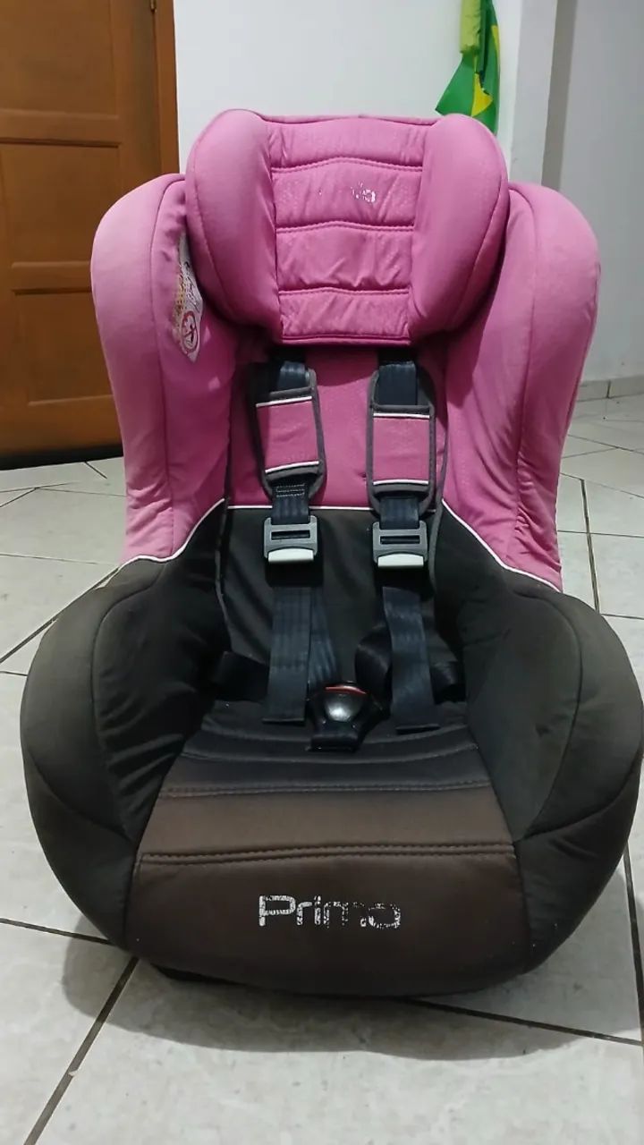 Cadeira Infantil para Carro - Primo Nania - Rosa de 0 a 25kg