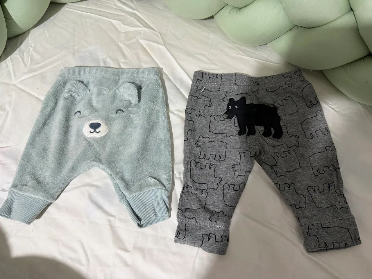 Calças para bebê 