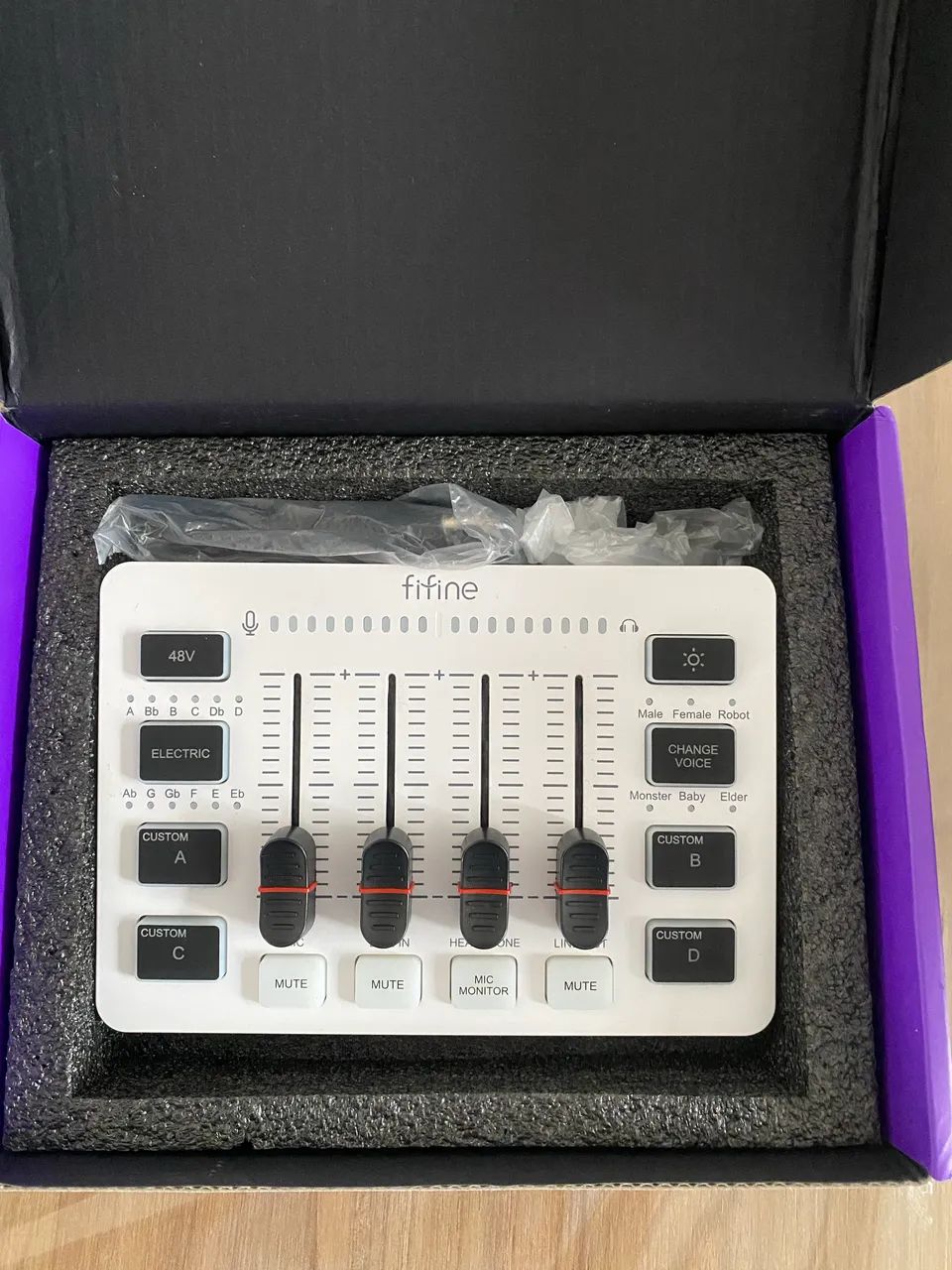 Mixer De Audio Fifine sc3 - Foto 3