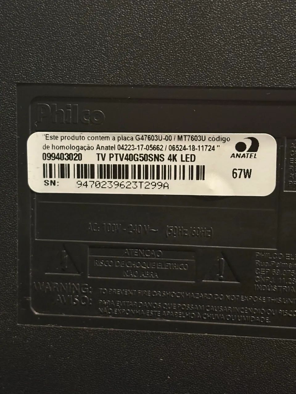 Smart TV Philco 40 polegadas 4K LED PTV40G50SNS - Foto 2