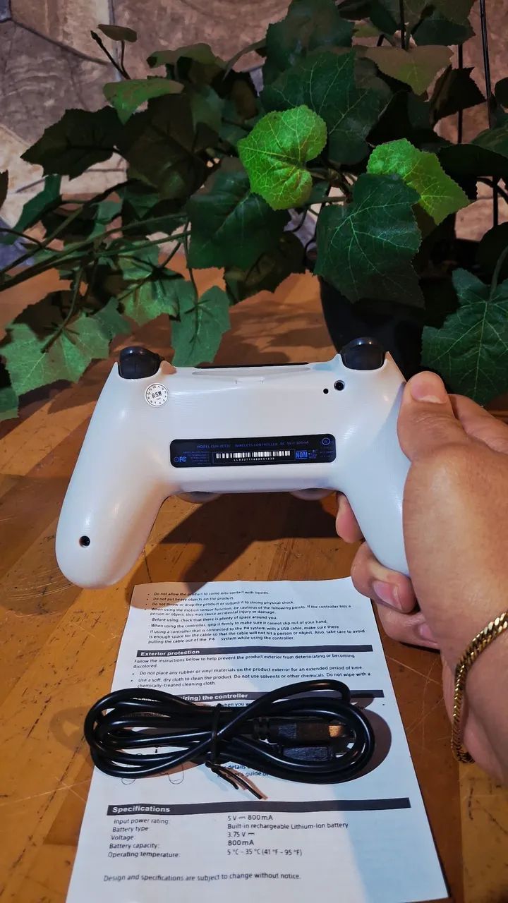 Controle De PS4 - Sem Fio   - Foto 3
