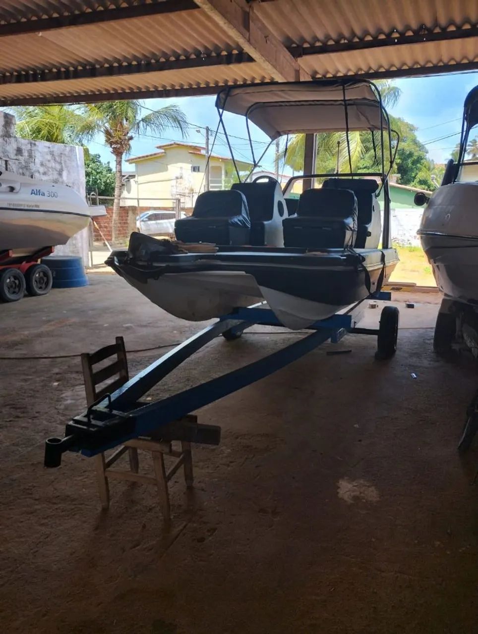Lancha catamarã diamar, motor 4 tempos mercury - Foto 4
