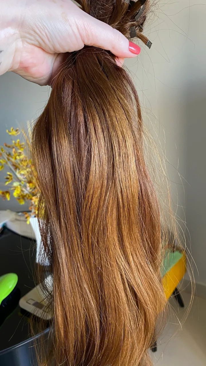 Cabelo Humano Brasileiro 45cm 300g - Foto 3