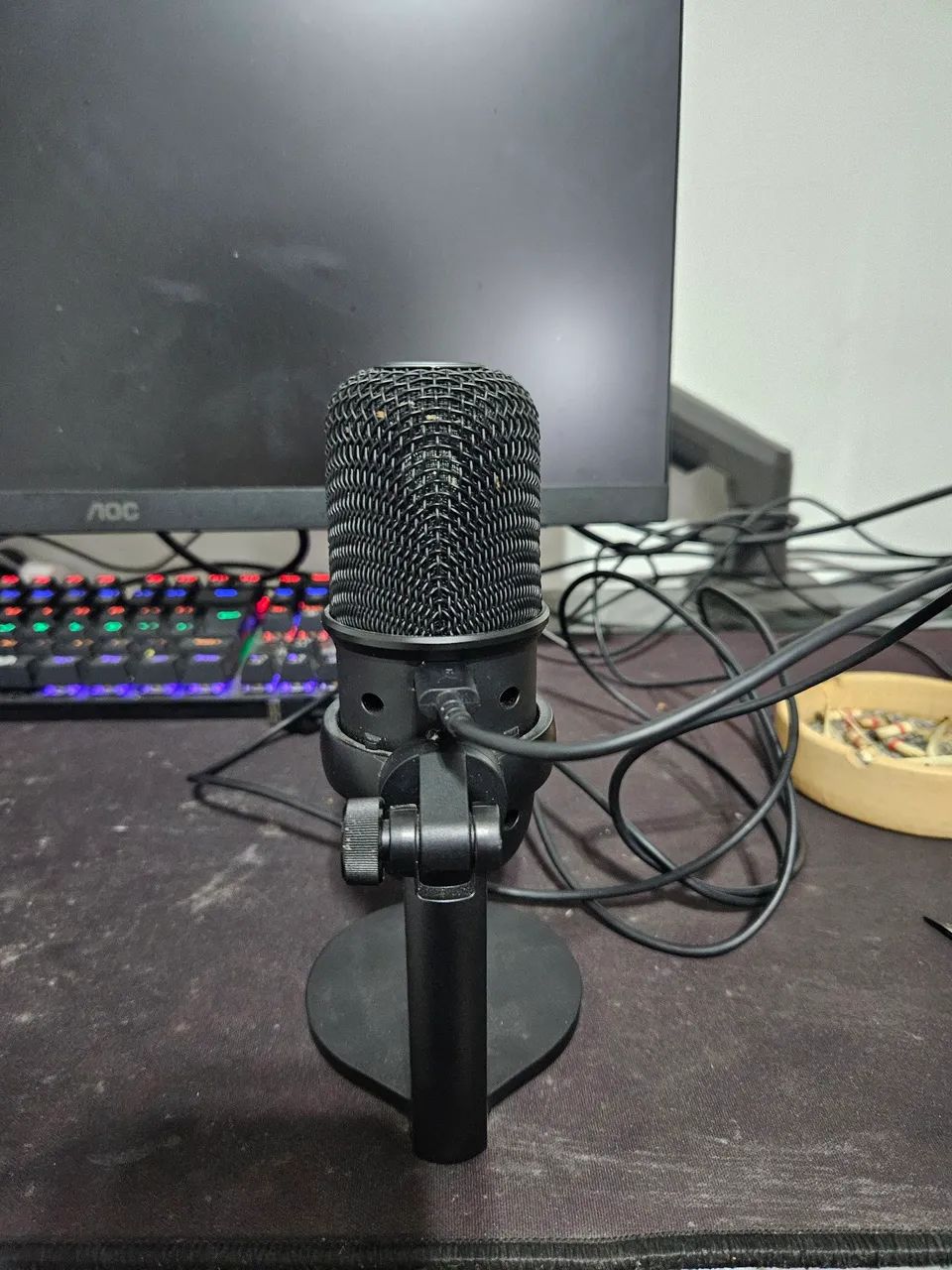 Hyperx Solocast Microfone de Mesa - Foto 3