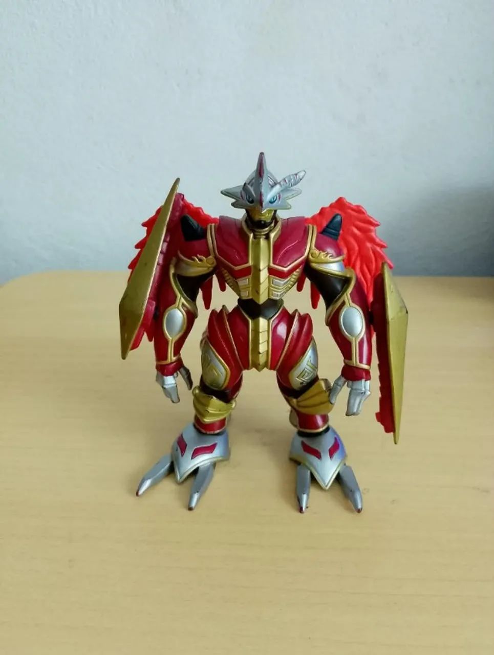Digimon BurningGreymon - Bandai - D real - detalhe