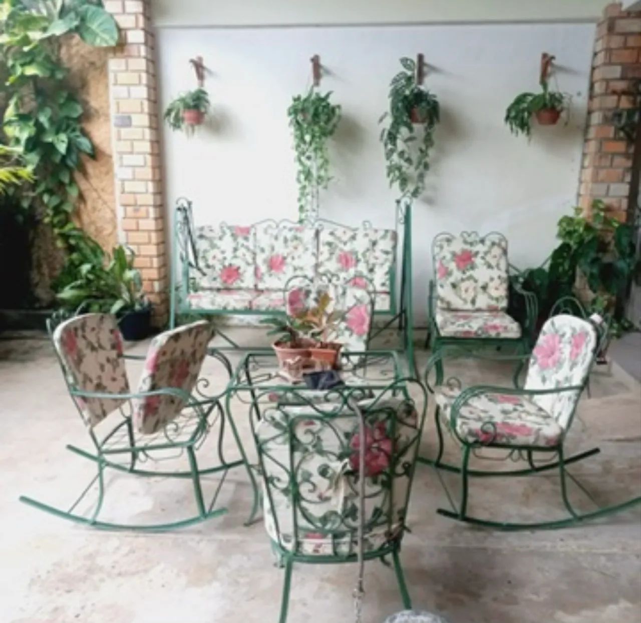 Conjunto de ferro para jardim - Foto 4