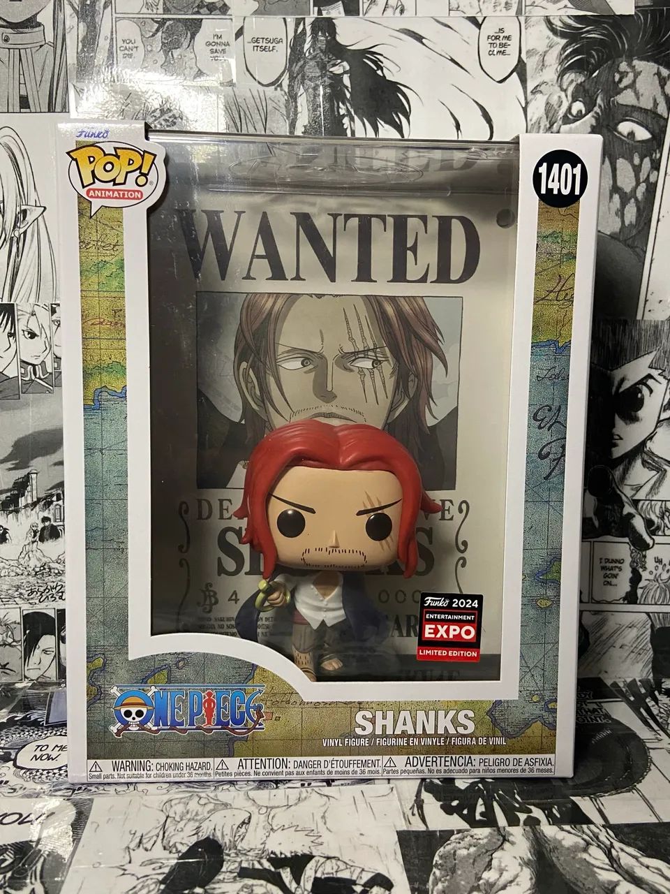Funko Pop! One Piece - Shanks Wanted #1401