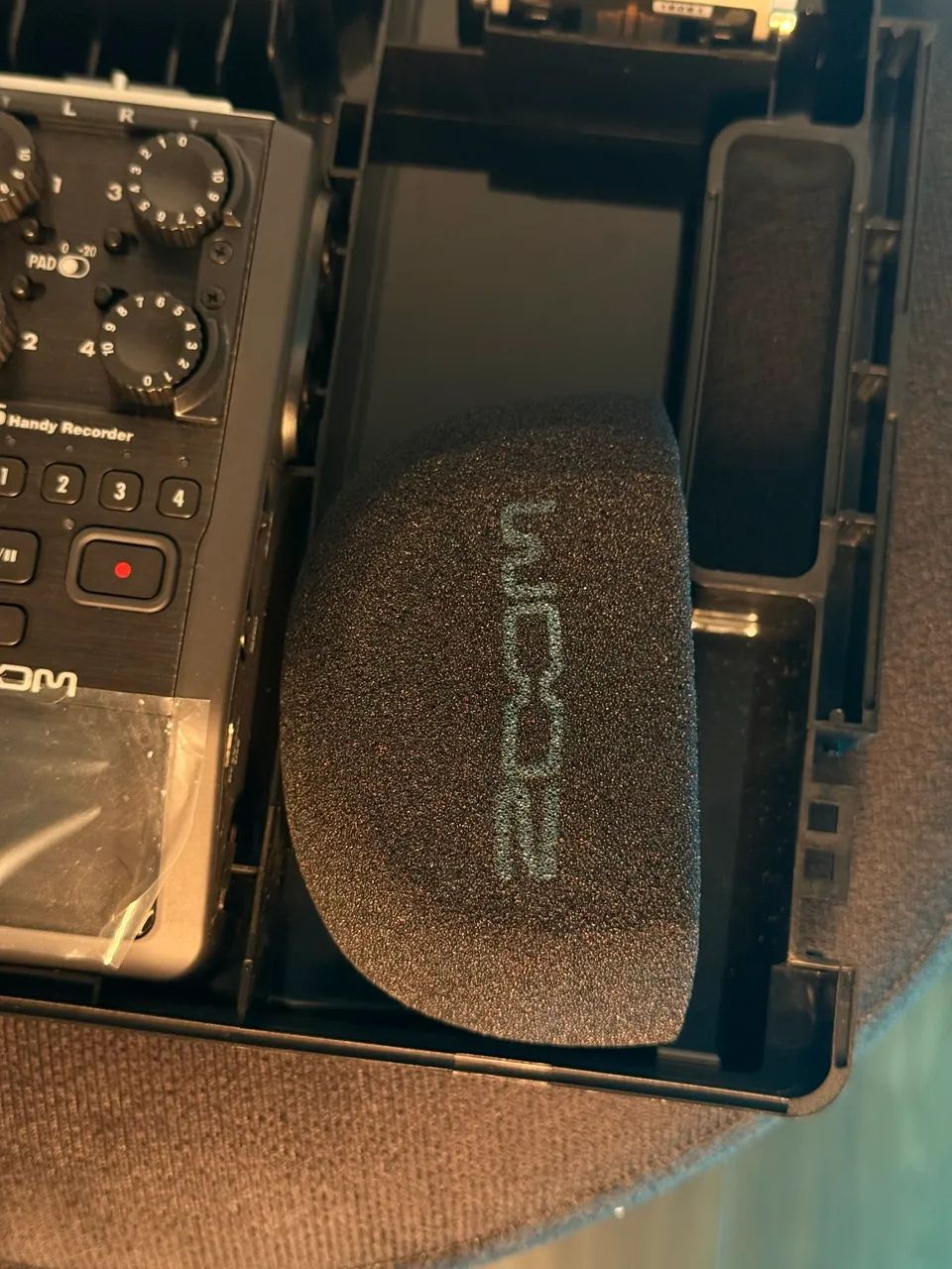 Gravador e interface Zoom H6 (estado de novo) - Foto 4