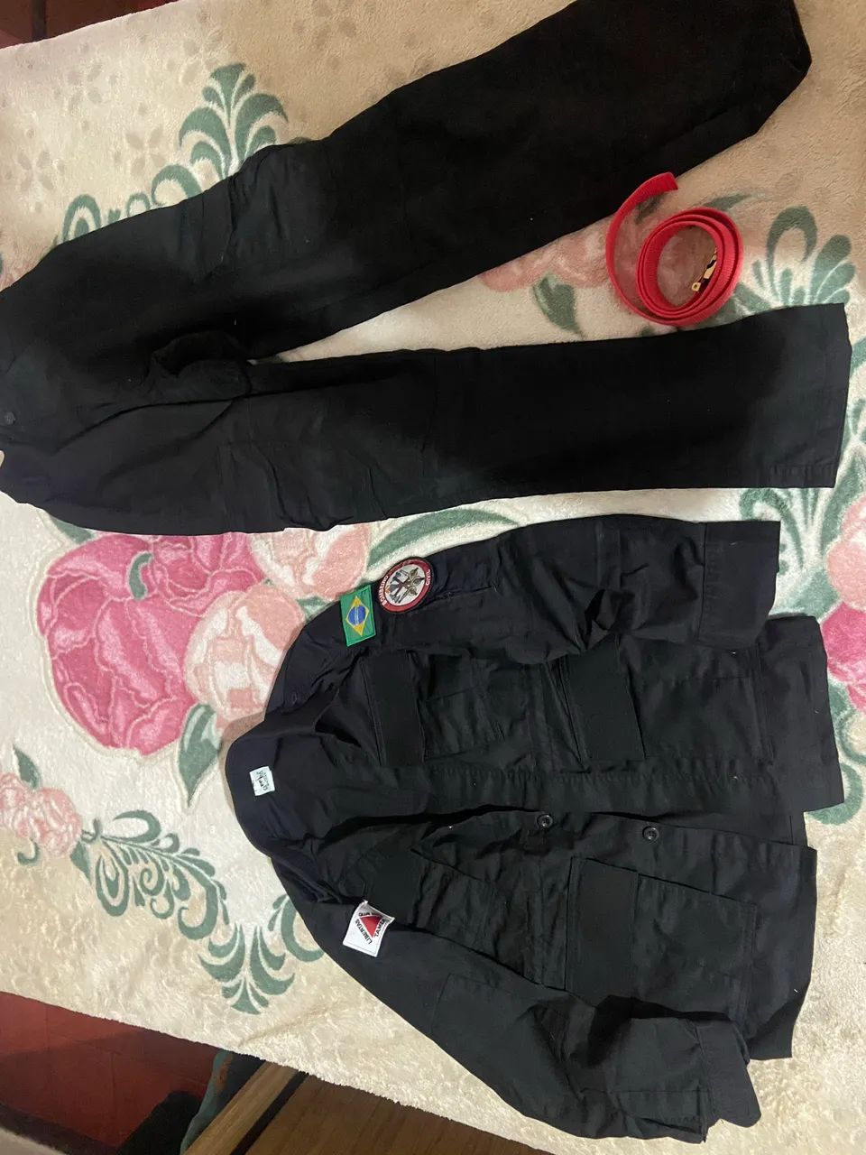 Uniforme completo bombeiro 