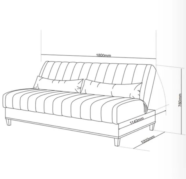 Sofá Cama Essenza 180 cm - Foto 3