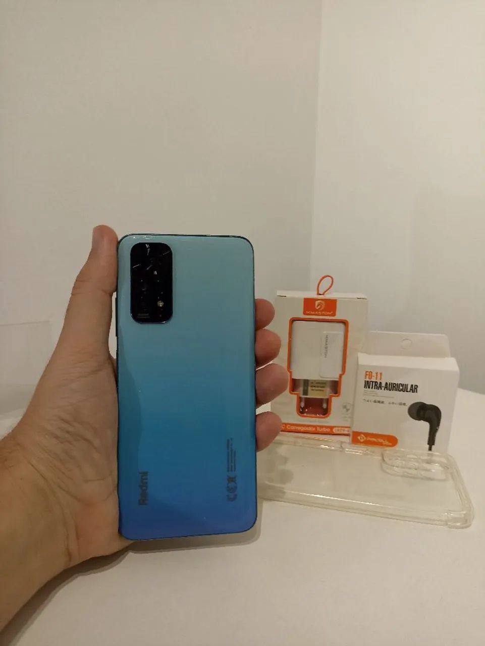 Xiaomi Redmi note 11 128/6 azul seminovo  - Foto 2