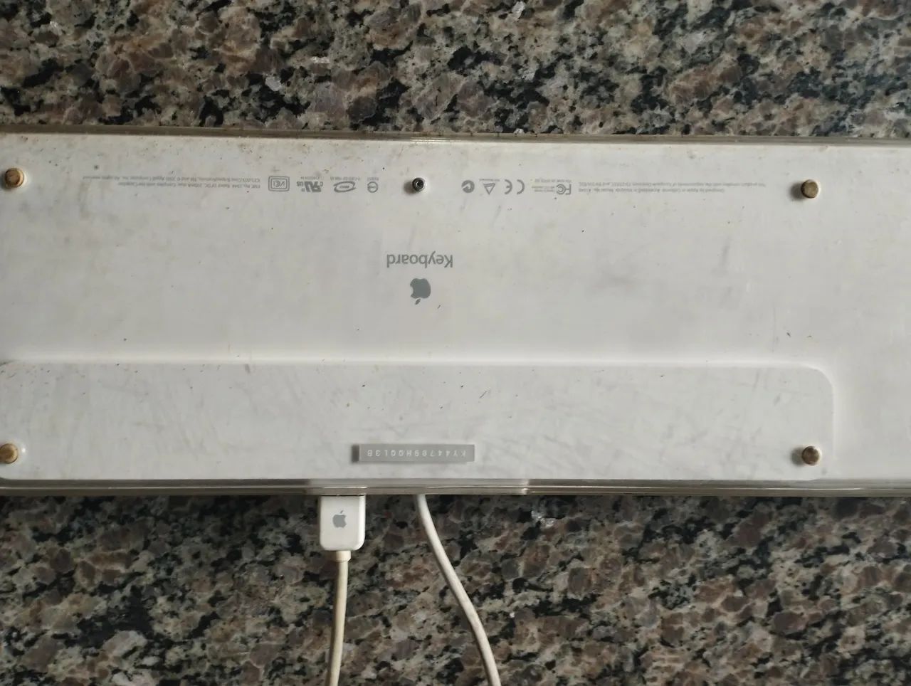 TECLADO APPLE VINTAGE USB - Foto 2