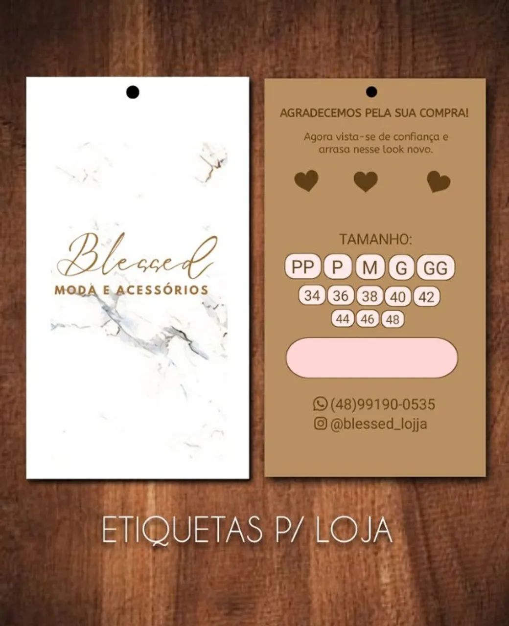 Tags personalizado Para Roupas - Foto 2