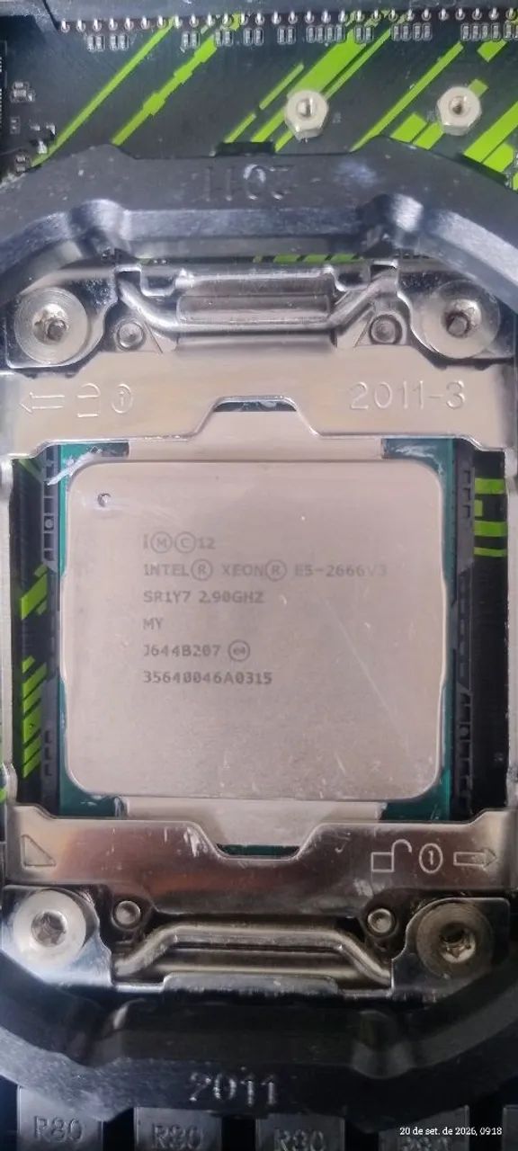 Kit placa mãe+ processador Xeon