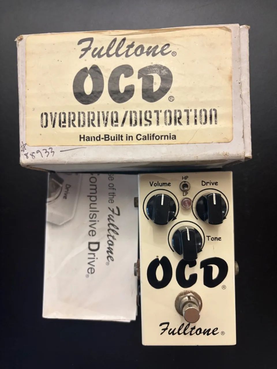 Pedal OCD V 1.4 com caixa e manual.