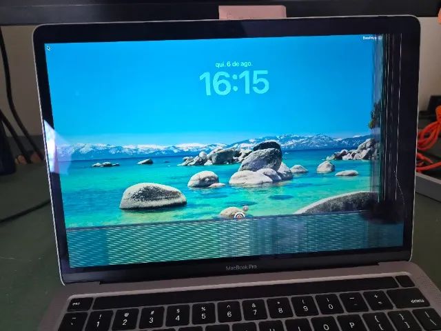 Apple Macbook PRO M1 - 256GB - 8GB - Tela com defeito - Foto 4