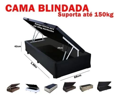 Box solteiro blindada uniflex