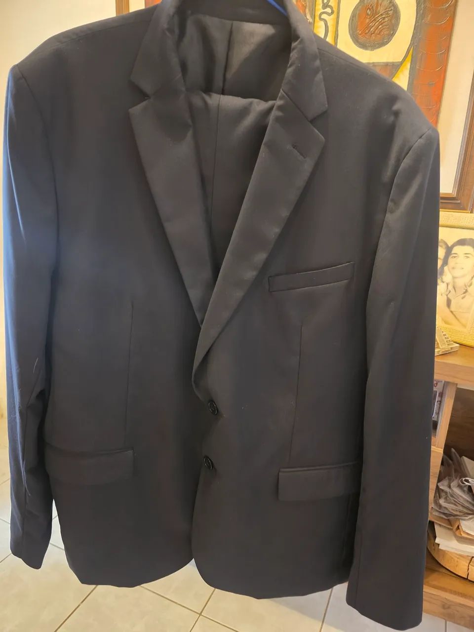 Ternos Preto e Azul Navy novo