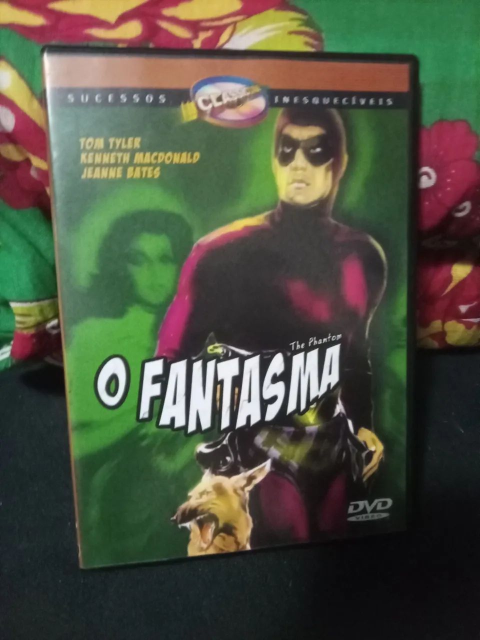 DVD duplo seriado antigo O Fantasma 1943