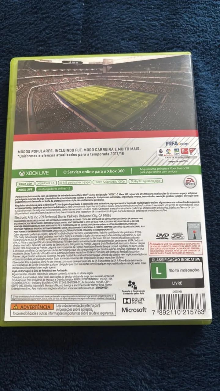 FIFA 18 - XBOX 360 - Foto 3