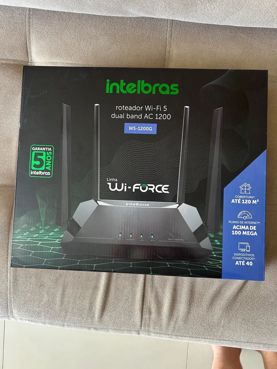 Roteador Intelbras AC 1200G