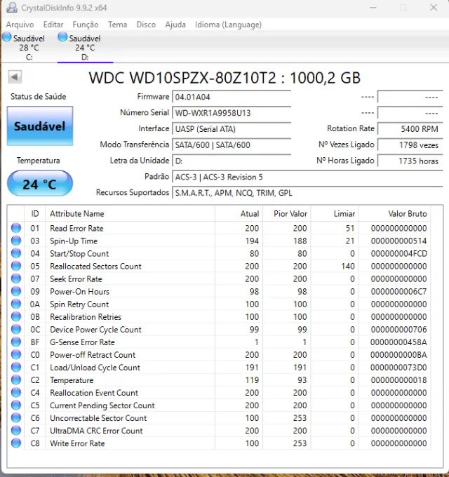 4 Hd Interno 1TB Western Digital - Foto 4