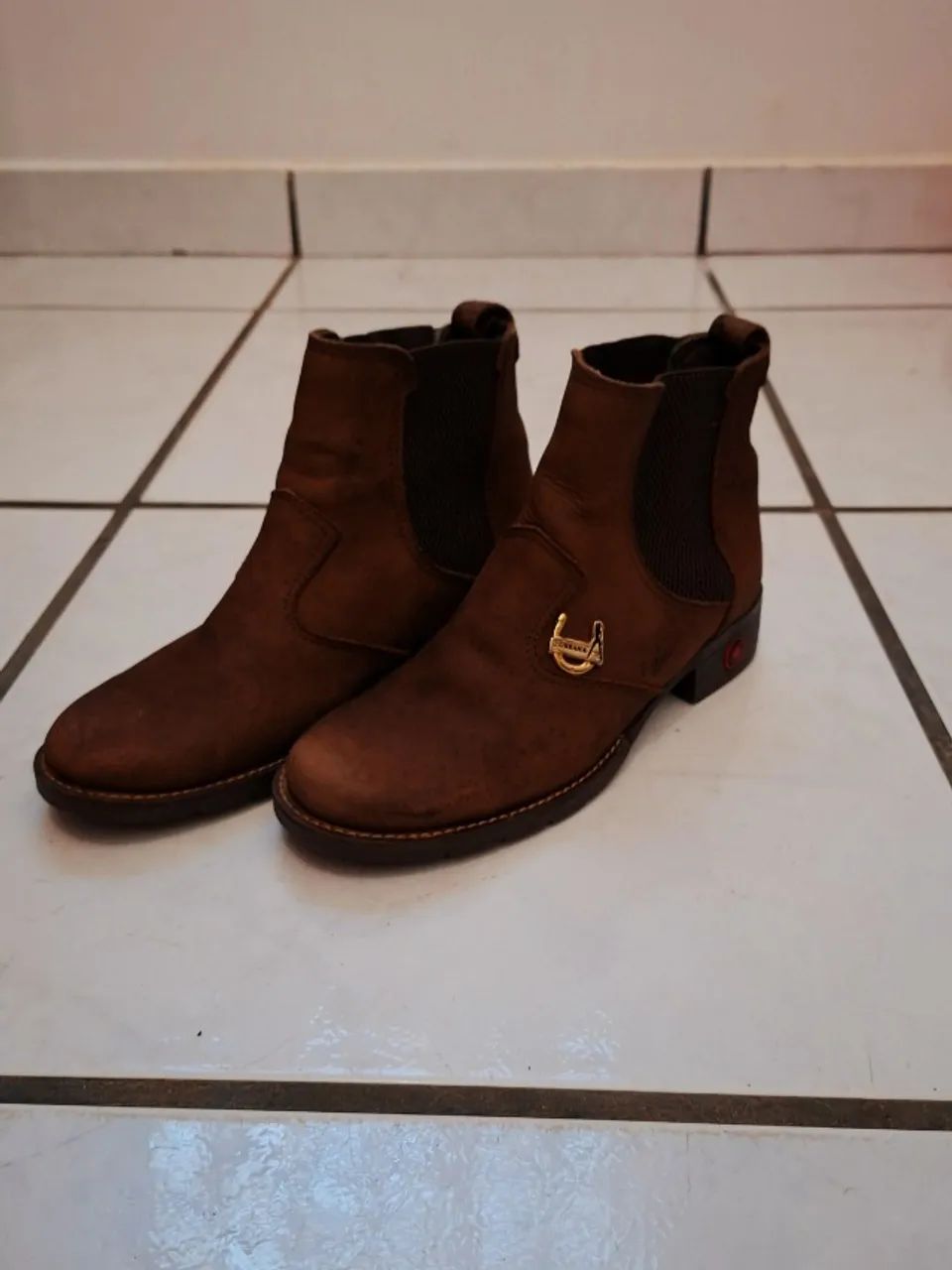 Bota urbana boots marrom
