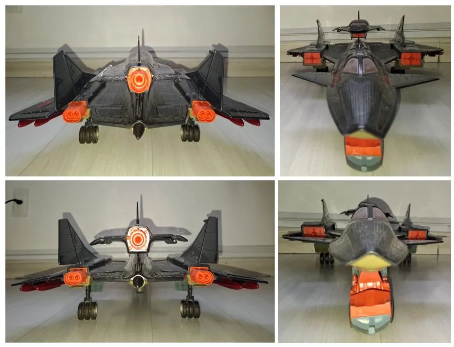 Aeroforça noturna GI JOE Comando em ação - com danos - Foto 3