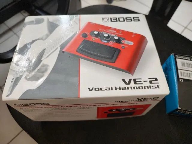 Vocal Harmonist Boss VE-2 - sem trocas! - Instrumentos musicais