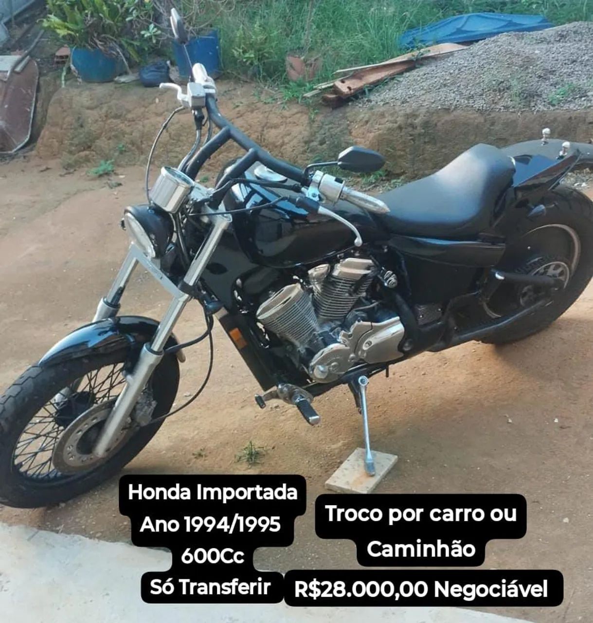 SÓ TRANSFERIR, ELA É A ANTERIOR A SHADOW 600Cc - Foto 2