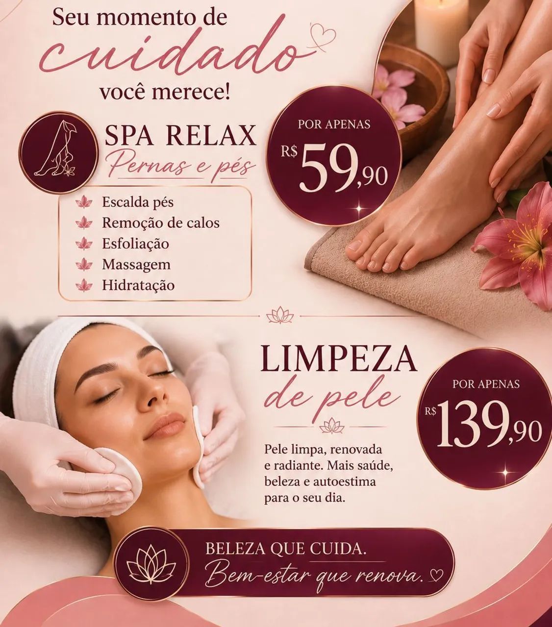 SPA pernas e pés 
