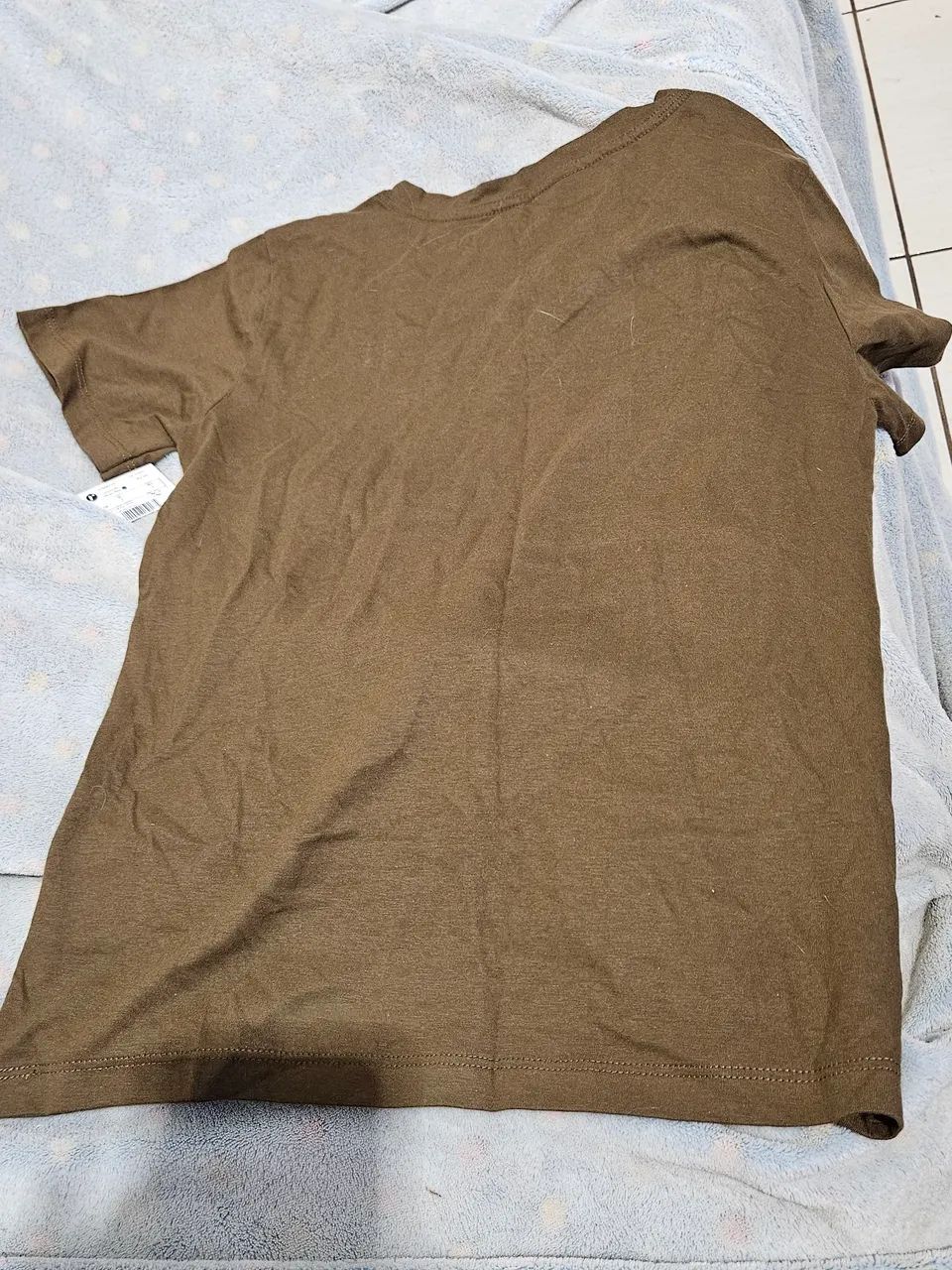 blusa simples marrom bluesteel - Foto 2