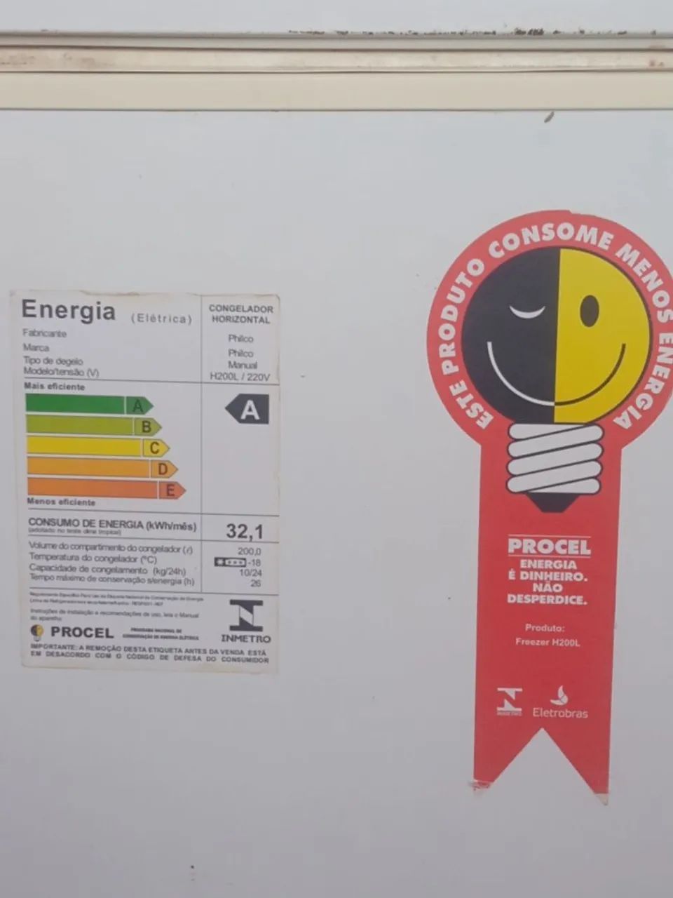 Freezer Philco 200L funcionando perfeitamente  - Foto 2
