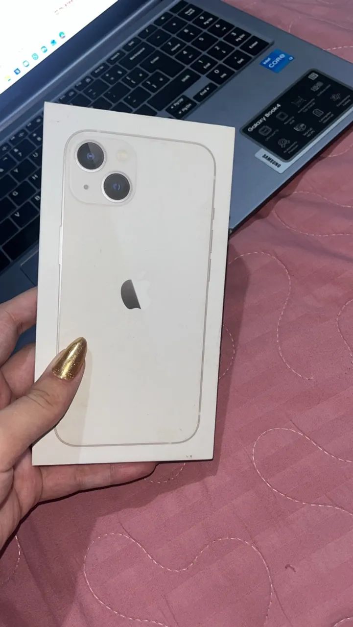 IPHONE 13 BRANCO 128gb 