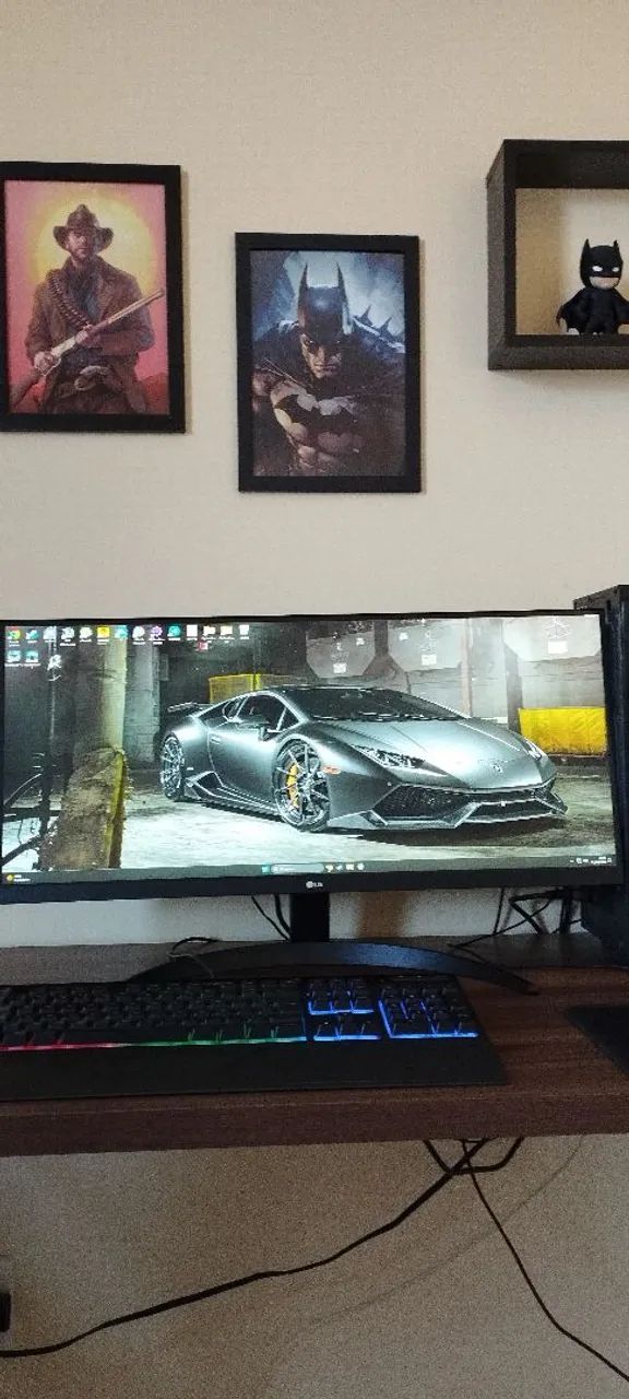 Monitor ultrawide 