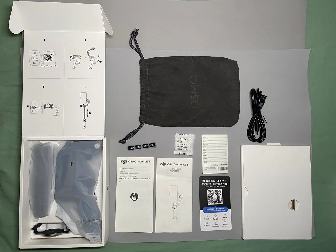 Estabilizador DJI Osmo Mobile 6 | Preto - Acessórios de Celular