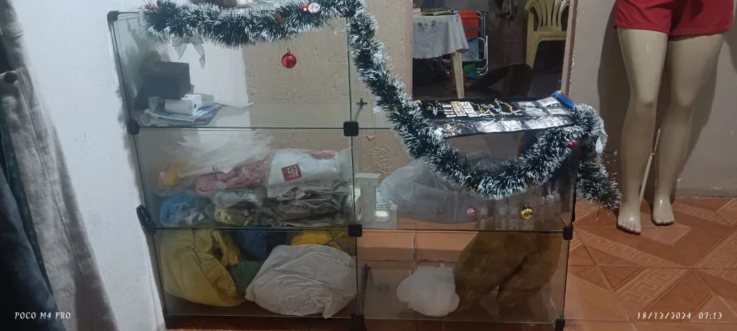 Balcão de vidro pra loja