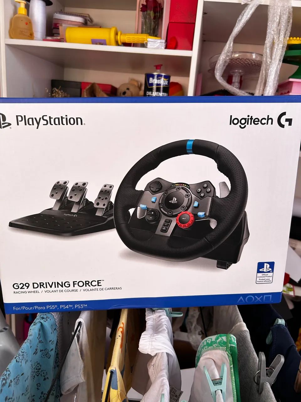 volante logitech g29 com cockpit
