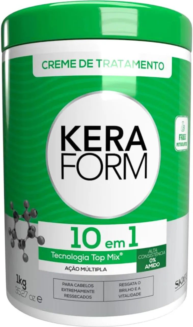 Máscaras de tratamento Capilar Keraform  - Foto 4
