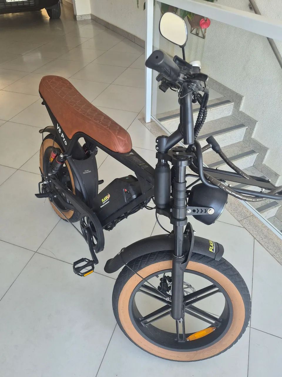 Bicicleta Elétrica V8 - Foto 3