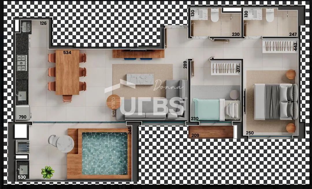 Cinque Terre Residenze - Apartamento 2 quartos, sendo 1 suíte - Foto 2