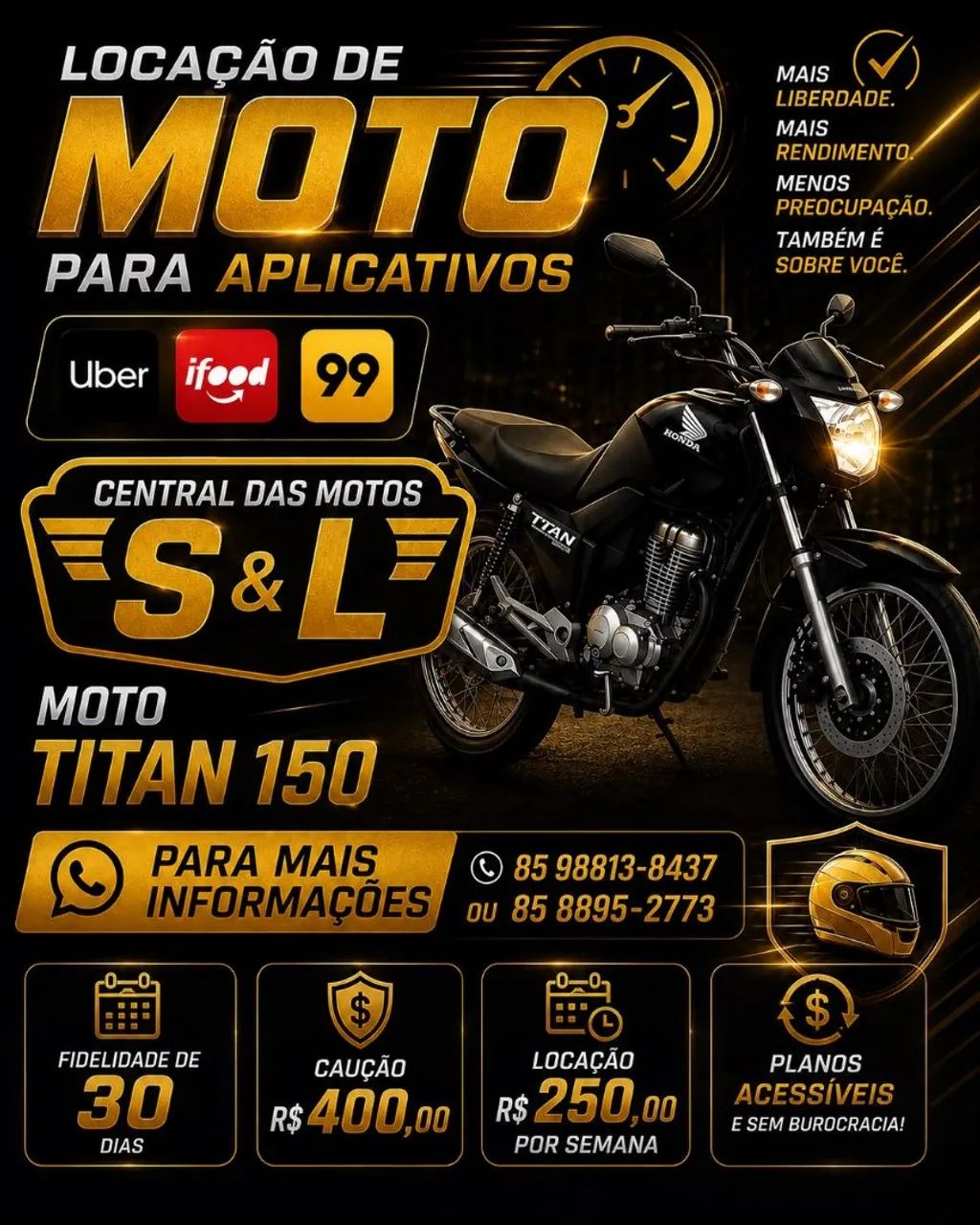 Motos de aluguel
