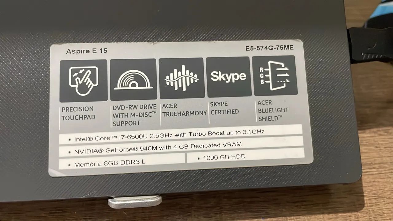 Notebook Acer aspire - Foto 3