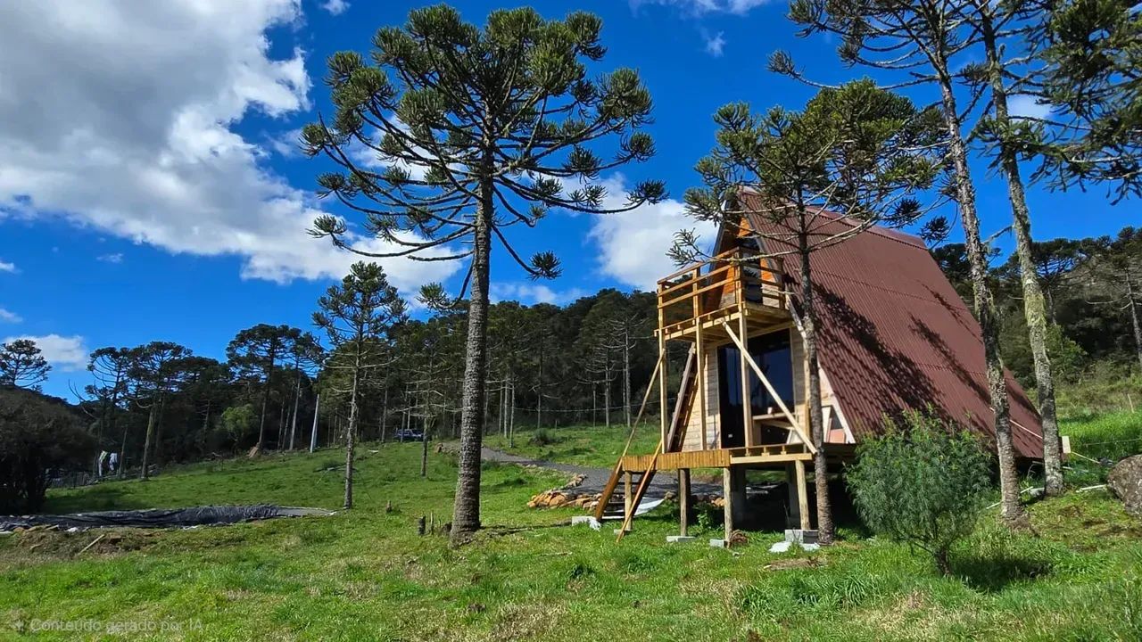 Terreno com casa e lindo riacho em Urupema - Foto 3