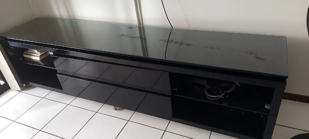 Rack em lacca preta - Foto 2