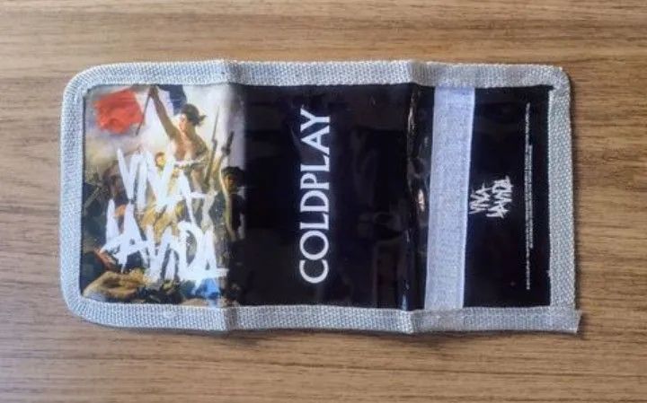 Carteira com Velcro da Banda Coldplay  - Foto 3