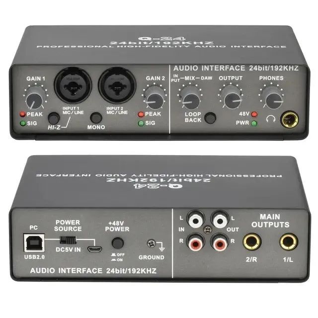 Interface De Áudio Usb Q-24 (LACRADAS)  - Foto 5