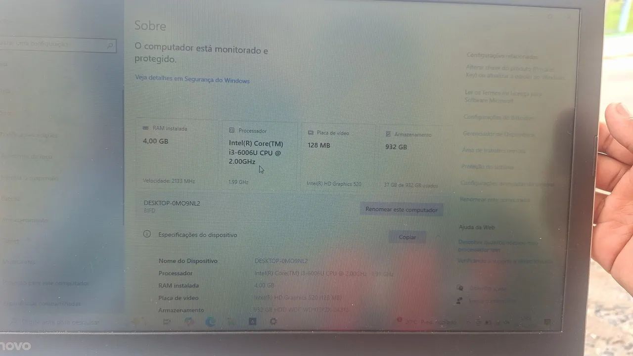 NOTBOOK LENOVO - Foto 5