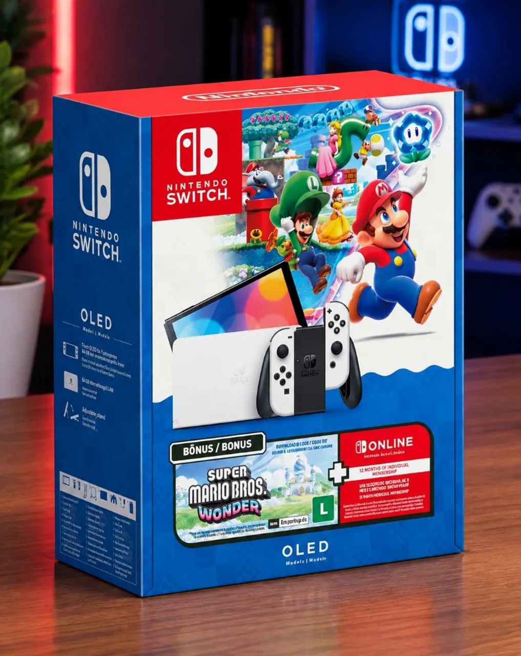 Nintendo Switch Oled Novo