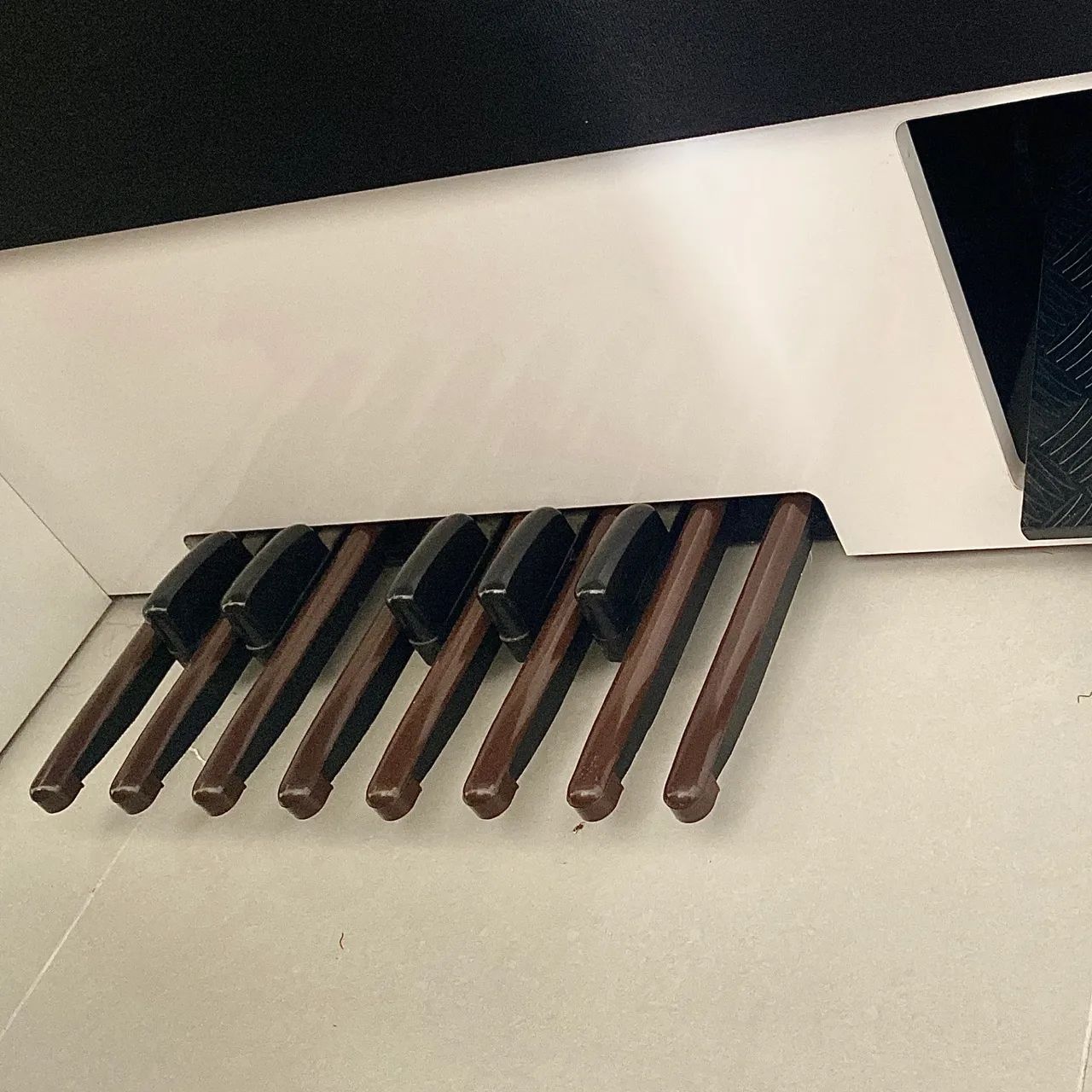 Órgão Eletrônico Harmonia Hs-50 Semi Novo - Foto 5